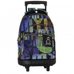 Sac à Dos avec Roues Compacte Campro Print Perona 58789 | Perona Bags